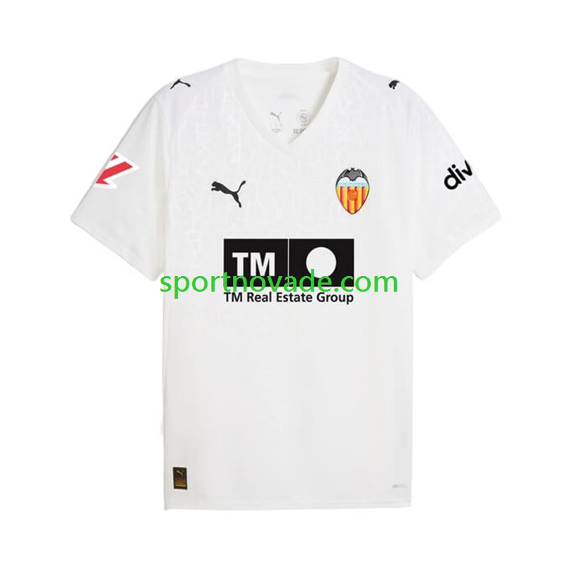 Valencia CF Heim Trikot Herren Kurzarm 2025-2026