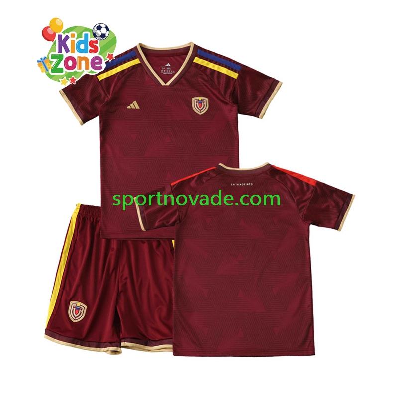 Venezuela Heim Trikot Kinder Kurzarm 2026