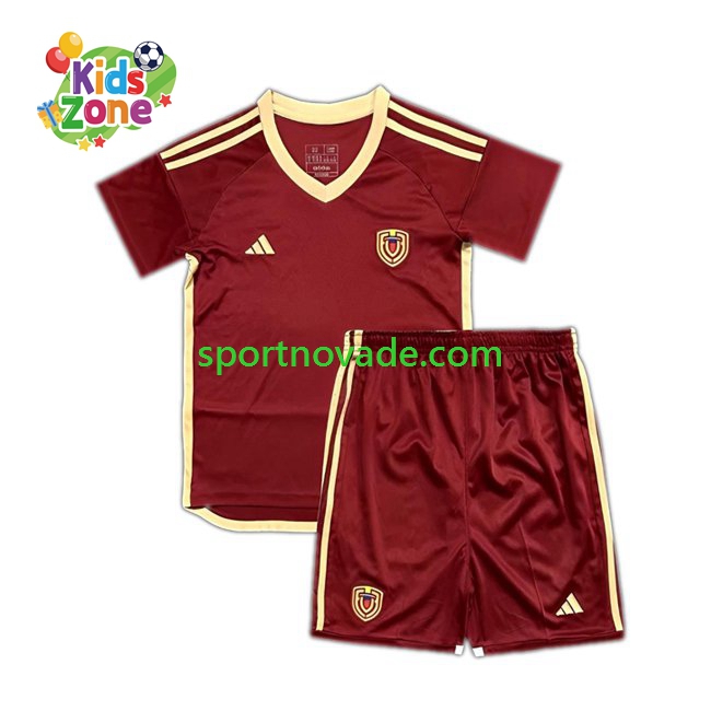 Venezuela Copa America Heim Trikot Kinder Kurzarm 2024