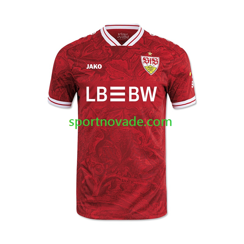 VfB Stuttgart Auswärts Trikot Herren Kurzarm 2025-2026