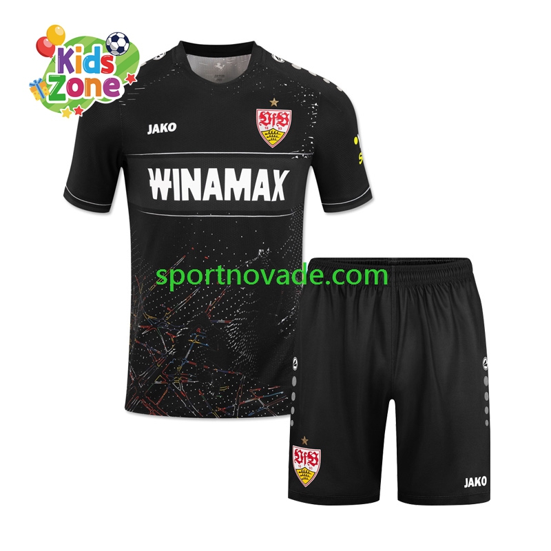 VfB Stuttgart Dritt Trikot Kinder Kurzarm 2024-2025