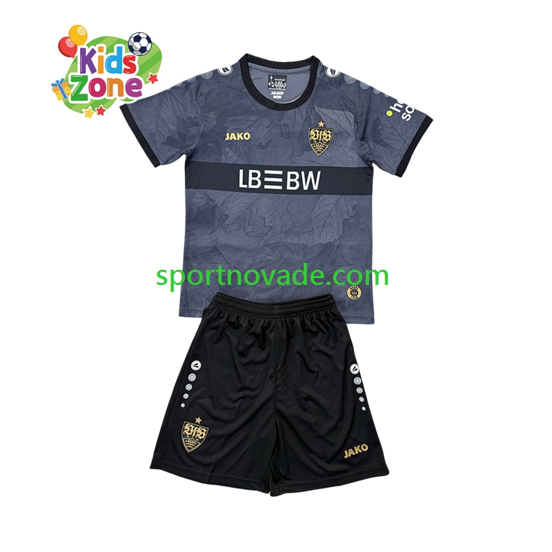 VfB Stuttgart Dritt Trikot Kinder Kurzarm 2025-2026
