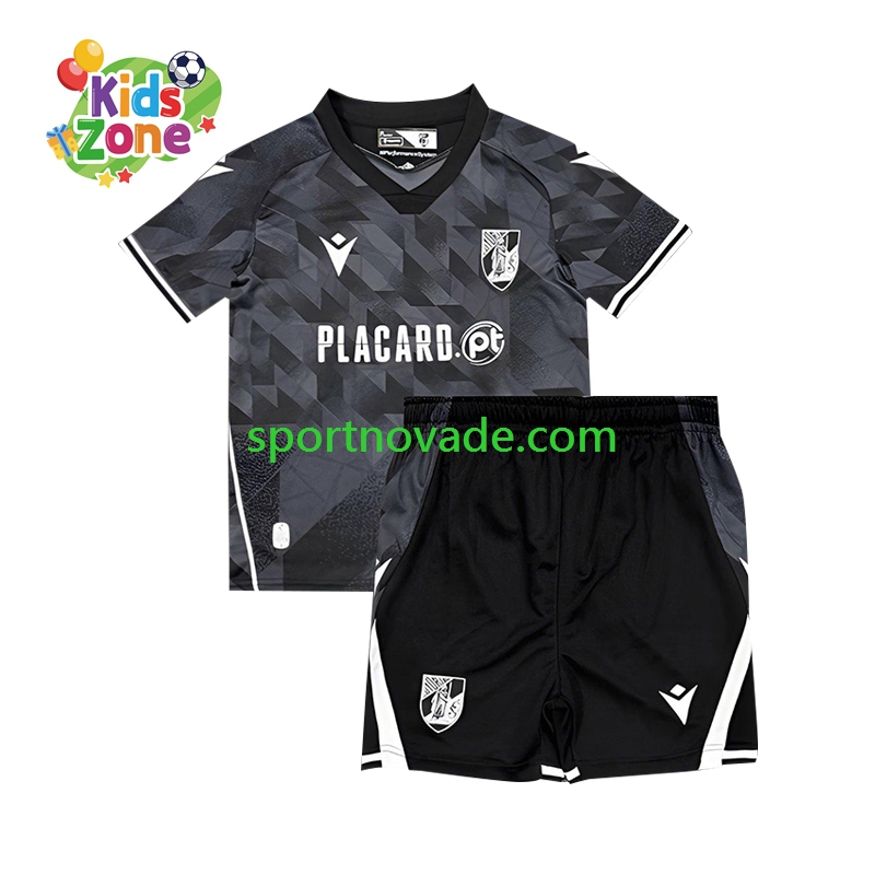 Vitoria SC Auswärts Trikot Kinder Kurzarm 2025-2026