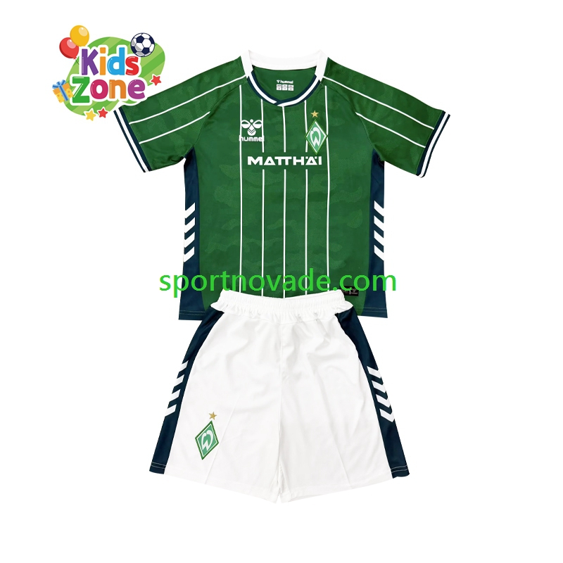 Werder Bremen Heim Trikot Kinder Kurzarm 2025-2026